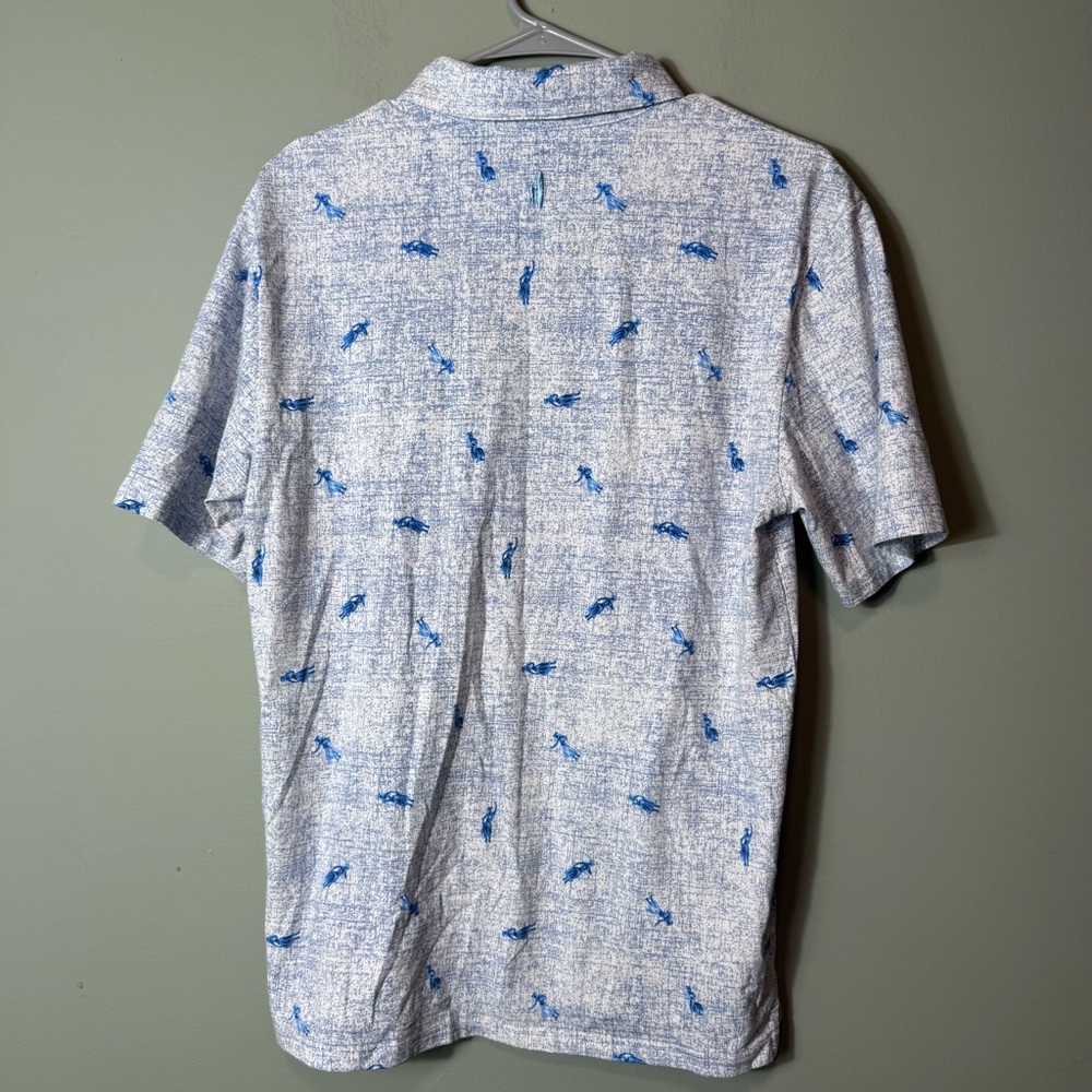 Johnnie-O Men’s Short Sleeve Polo Shirt Small Hula Girls - Picture 5 of 6